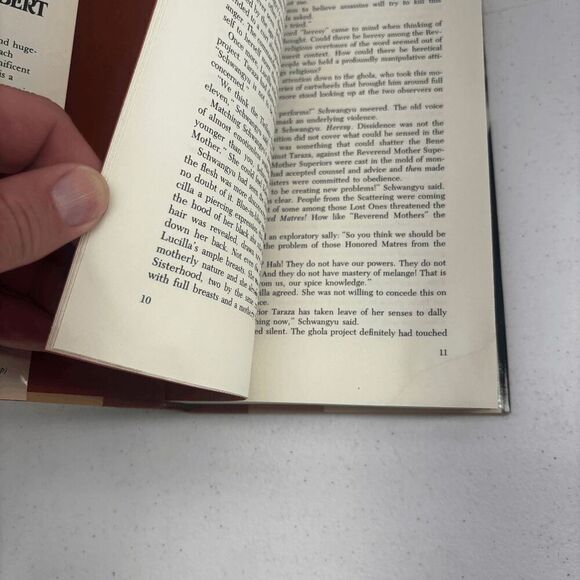 HERETICS OF DUNE By Frank Herbert 1984 1st Edition Hardcover Damaged Corner - Picture 6 of 14